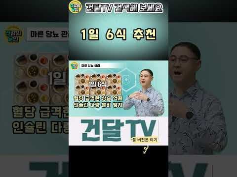 1일 6식 다이어트 식단, 혈당 관리에 정말 효과적일까?