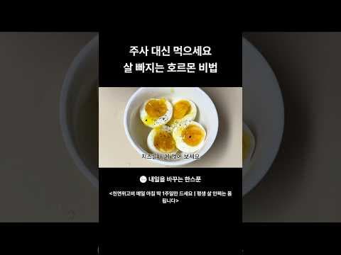 GLP-1 호르몬 다이어트 레시피! 계란으로 포만감 높이는 방법