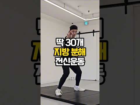 2026년 홈트레이닝 다이어트! 전신 지방 태우는 운동 루틴