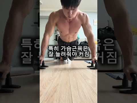푸쉬업 다이어트 성공! 집에서 여름 대비 가슴운동 루틴 만들기
