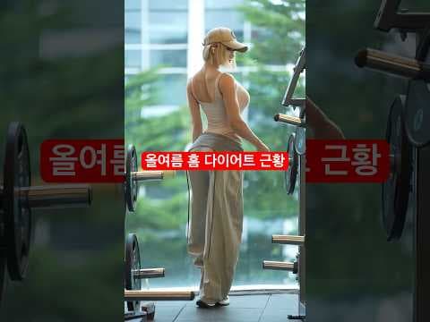 여름 다이어트 홈트레이닝, 이 3가지 운동기구로 완벽 대비해요!
