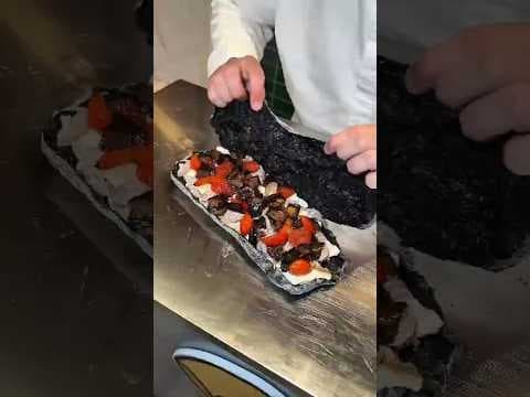 독특한 검은 빵 살보카, 다이어트 중에도 즐기는 이탈리아 이색 샌드위치!