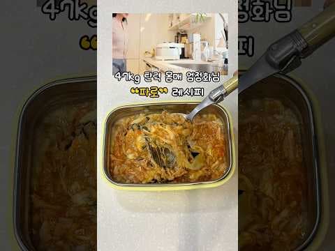 엄정화 오트밀 다이어트 식단, 플라임밀 8호로 저당 관리하는 법