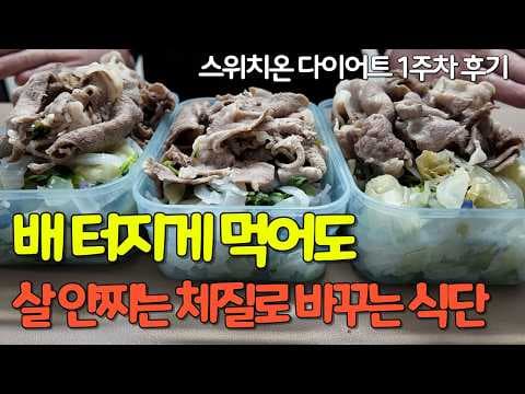 스위치온 다이어트 1주차 후기: 유상균 덕분에 쾌변 & 체중 감량!