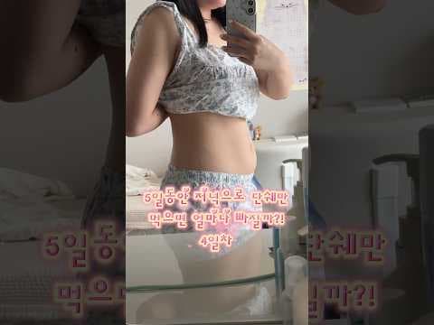 5일 저녁 단백질 쉐이크 다이어트 후기! 솔직한 체중 감량 변화