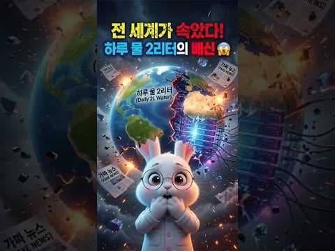 다이어트 물 2L 섭취, 과연 건강 상식 오해일까요? 진실을 알려드려요